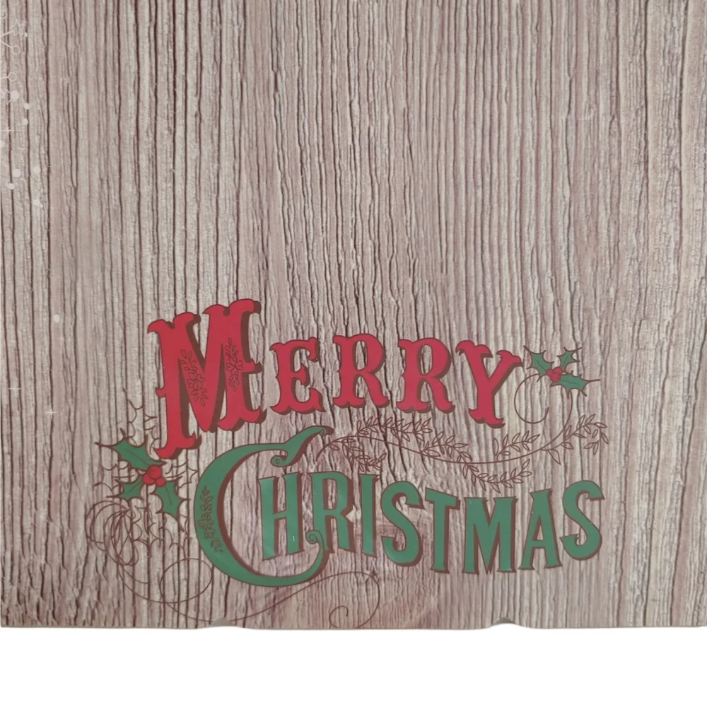 Merry Christmas Picture Clip Holder Frame